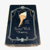 Serve Well Hosiery Box (Poignantly Filled with Bingo Game, as Found)