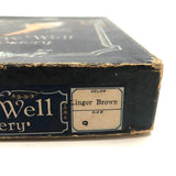 Serve Well Hosiery Box (Poignantly Filled with Bingo Game, as Found)