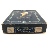 Serve Well Hosiery Box (Poignantly Filled with Bingo Game, as Found)