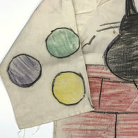 Cats, Witch, Polka Dots, Sweet Old Handmade Halloween Outfit