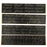 1870s CC Shepherd Slant Slate with Eight Double Sided Insert Guides