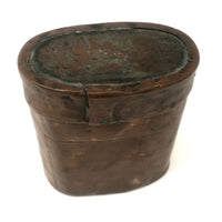 Old Hand Soldered Copper Lidded Case