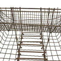 Lyrical and Very Useful Old Wirework Dish Drainer