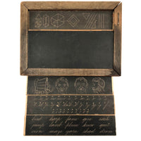 1870s CC Shepherd Slant Slate with Eight Double Sided Insert Guides