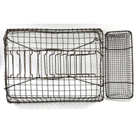 Lyrical and Very Useful Old Wirework Dish Drainer