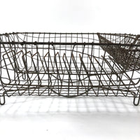 Lyrical and Very Useful Old Wirework Dish Drainer