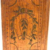 For Get Me Not, Charming c. Early 20th C.  Folk Art Spruce Gum Box