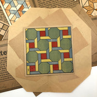 Set of C. 1930s Quilt Block Patterns in Original Envelopes