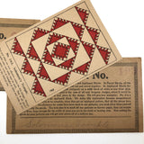 Set of C. 1930s Quilt Block Patterns in Original Envelopes