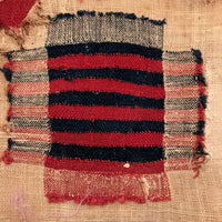 SOLD Zerlina Blitz's Exquisite Early Two Panel Darning Sampler (Some Loss)