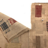 SOLD Zerlina Blitz's Exquisite Early Two Panel Darning Sampler (Some Loss)