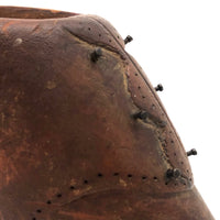 Victorian Carved Shoe with Pinprick Decoration