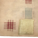 SOLD Zerlina Blitz's Exquisite Early Two Panel Darning Sampler (Some Loss)