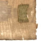 SOLD Zerlina Blitz's Exquisite Early Two Panel Darning Sampler (Some Loss)