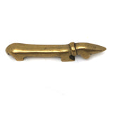 Fabulous Mid Century Brass Dachshund Bottle Opener