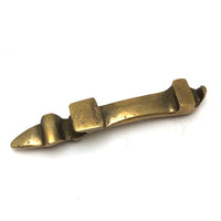 Fabulous Mid Century Brass Dachshund Bottle Opener