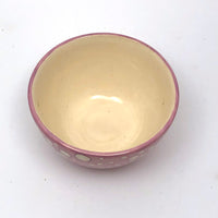 Surprising and Wonderful Small 19th C. Oil Splash Lustre Bowl