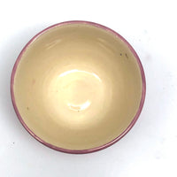 Surprising and Wonderful Small 19th C. Oil Splash Lustre Bowl