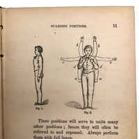 Scarce Manual of Gymnastic Exercises for School and Family, 1863, with Excellent Illustrations!