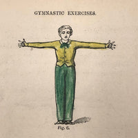 Scarce Manual of Gymnastic Exercises for School and Family, 1863, with Excellent Illustrations!