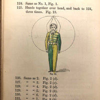 Scarce Manual of Gymnastic Exercises for School and Family, 1863, with Excellent Illustrations!