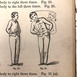 Scarce Manual of Gymnastic Exercises for School and Family, 1863, with Excellent Illustrations!