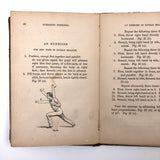 Scarce Manual of Gymnastic Exercises for School and Family, 1863, with Excellent Illustrations!