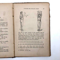 Scarce Manual of Gymnastic Exercises for School and Family, 1863, with Excellent Illustrations!