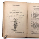 Scarce Manual of Gymnastic Exercises for School and Family, 1863, with Excellent Illustrations!