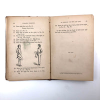 Scarce Manual of Gymnastic Exercises for School and Family, 1863, with Excellent Illustrations!