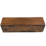 EVERYTHING: Antique Stenciled Wooden Three Pocket Caddy