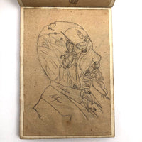 Fascinating 1860s French Sketchbook, Full (48 pages full)