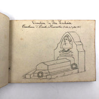 Fascinating 1860s French Sketchbook, Full (48 pages full)