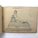 Fascinating 1860s French Sketchbook, Full (48 pages full)