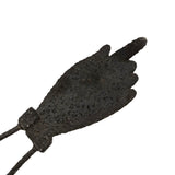 Fabulous 19th Century Iron Lightening Rod Pointing Hand