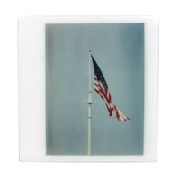 American Flag, Radiant c. 1980 Kodak Instant Photo