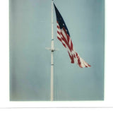 American Flag, Radiant c. 1980 Kodak Instant Photo