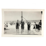 Striking Old Snapshot of Swimmers at Asbury Park, NJ