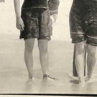 Striking Old Snapshot of Swimmers at Asbury Park, NJ