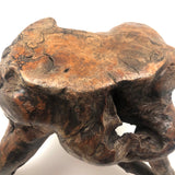 Gorgeous Old Burl Root Stool, Presumed Chinese "Scholar's Stool"