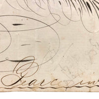 Executed by T.J. Pearce in Three Minutes: 19th Century Spencerian Ink Drawn Bird