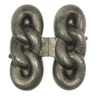 Rare and Beautifully Sculptural Old Pretzel Shaped Ice Cream Mold (ex Brass Sisters Collection)