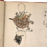 Emil Gottlieb's 1940s School Notebook with Excellent Drawings