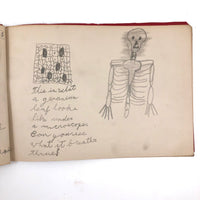 Emil Gottlieb's 1940s School Notebook with Excellent Drawings