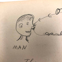 Emil Gottlieb's 1940s School Notebook with Excellent Drawings