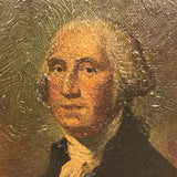 George Washington, Presumed Antique Chromolithograph with Over Glazing