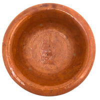 Best Orange Glaze Jugtown NC Pottery Bowl