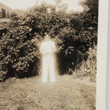 Glowing Boy In Backyard, Vintage Snapshot