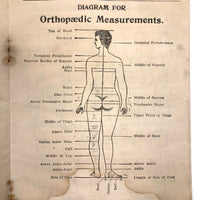 Late 19th C. G.W. Flavell & Bro. Philadelphia Catalogue of Braces, Pessaries, Elastic Stockings and Much More