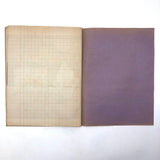 1941-42 French Froebel-esque School Notebook Full of Cut Paper Designs